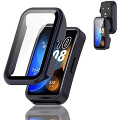 【新品】 For huawei band 10 カバー 対応 huawei band 10 【ESEENN】PC+ガラス素材 ケース 0