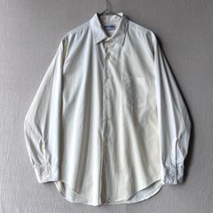 60s VAN HEUSEN シャツ / 33 コットン アイボリー USA ビンテージ T6-06079-9759