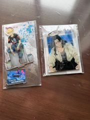 Tokyo Revengers Acrylic Goods (2 items) (Chifuyu Matsuno Acrylic)Stand Jumpsuit ver. / Keisuke Baji Big Acrylic Keychain (Peaceful Holiday ver.) N