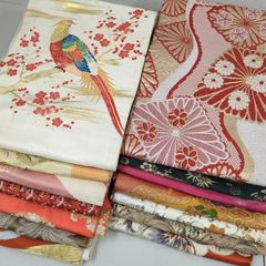⑤着物まとめ売り　大島紬 大島紬 着物 正絹 5着 着物まとめ売り リメイク材料 s-221 - メルカリ