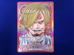 状態B トレカ ONE PIECEカードゲーム PRB01-001 サンジ［パラレル］（原作絵） L