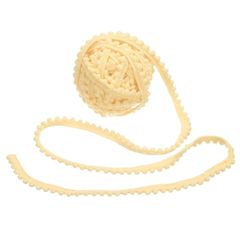 【新品】 uxcell ポンポンテープ ぼん天付き 9m巻 幅12mm ベージュ かわいいポンポンリボン フリンジ 手芸用品 テープ ブレード DIYクラフト カーテン クッション ホームデコレーション用 生地トリムリボン