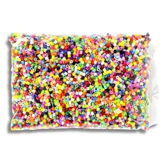 【新品】 RINHAPI アイロンビーズ 5mm 大容量 8000個 セット 500g (ミックス)