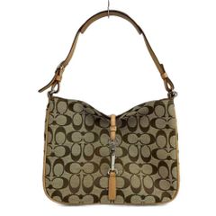 コーチ COACH ショルダーバッグ PVC レザー シグネチャー ヘリテージ