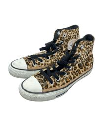コンバース ハイカットスニーカー ヒョウ柄 レディース SIZE 23.5 CONVERSE