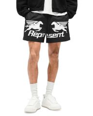 リプレゼント メンズ 水着 ハーフパンツ・ショーツ ショートパンツ Represent Nothing Faster Swim Shorts Jet Black ブラック