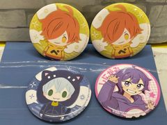 N2-55】◎ 中古 日常組 缶バッジ ぺいんと&死神&クロノア 4点セット