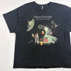 【希少】DREAM THEATER バンドTシャツ 25周年 ドリームシアター ALSTYLE 黒 両面プリント Y2K オーバーサイズ 墨黒【1357】