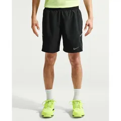 ナイキ メンズ ランニングパンツ インナー付き NIKE Dri-FIT マイラー 7BF ショート 7インチ ショートパンツ ランニングショーツ ハーフパンツ 速乾 通気性  マラソン トレーニング スポーツウェア 短パン 黒 ブラック/IF2071-010