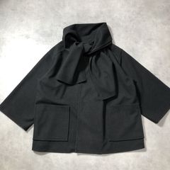 ruri 様専用 marmari ケープポンチョ グレー コート マルマリ - メルカリ