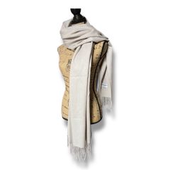 JOURNAL STANDARD ジャーナルスタンダード カシミヤ 大判ストール マフラー ショール ふわふわ レディース グレージュ 秋 ゴーゴー古着久喜倉庫店 25 No.K2769