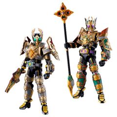 装動 仮面ライダーギャレン&レンゲルキングフォーム&ワイルドカリスセット 装動 ギャレン&レンゲルキングフォーム&ワイルドカリス【特典付き