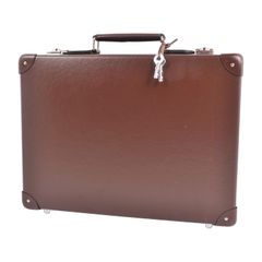 美品 グローブトロッター GLOBE TROTTER バッグ ビジネスバッグ アタッシェ アタッシュケース ビジネスバッグ カバン 鞄 英国製製 メンズ ブラウン