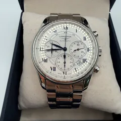 LONGINES ロンジン マスターコレクション Calibre650 自動巻きクロノグラフ 箱・説明書・コマ付き メンズ 腕時計