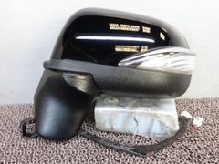 8722　ニッサン ノート　E12　ドアミラー左　サイドミラー左　メッキカバー付　KH3