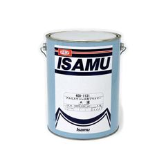 イサム塗料 ラクーダパテ 120 標準 3kg ＋ 硬化剤 (各1本 セット