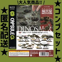 ★匿名配送★ 恐竜発掘記6 恐竜全身骨格展示室 新品 10種 コンプセット
