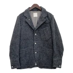Soundman Harris Tweed サウンドマン ハリスツイード Beer ジャケット ダドリー テーラード メンズ サイズ40 グレー アウター DM20415■