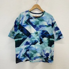STUDIOUS ステュディオス 108222011 ヘビーコットン ジオメトリック マーブル ビッグシルエット 半袖Tシャツ 3 10135867
