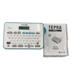 186001 動作確認済み TEPRA PRO　テプラ プロ　本体　説明書＆12㎜ラベル付き SR45