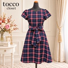 Re.Verofonna ヴェロフォンナ 秋 フェイクレザー 花柄レース 切替