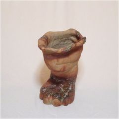 モダンアート 動物置物 陶芸 オブジェ モダン 置物 動物 陶器 犬 彫刻