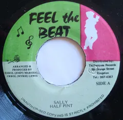 7インチ Half Pint Sally NONE Feel The Beat