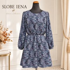Re.Verofonna ヴェロフォンナ 秋 フェイクレザー 花柄レース 切替