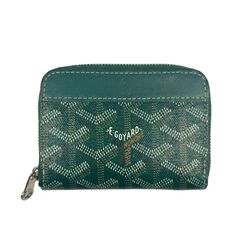 GOYARD ゴヤール Matignon マティニョン Mini Wallet 財布 コインケース GREEN