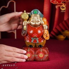 大黒天 七福神 職人手作り 彩金 彩繪 木彫仏像 仏教工芸品 開運 幸運 財運 金運 仏像 無病息災 子宝 健康運 縁結び 商売繁盛 浄化 風水