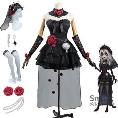 第五人格 調香師 スカーレットの新婦 コスプレ衣装 ウィッグ Sサイズ