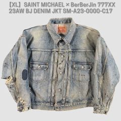 SAINT MICHAEL × BerBerJin 777XX 23AW BJ DENIM JKT SM-A23-0000-C17
