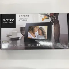 C61U D ソニー SONY デジタルフォトフレーム S-Frame HD800 8.0型 内蔵メモリー2GB ホワイト DPF-HD800/W
