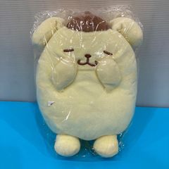 特大 ポムポムプリン ほっぺぎゅー ムニュムニュ BIG ぬいぐるみ