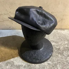 THE REAL McCOY'S HORSEHIDE レザーキャスケット size7 3/4 ザ リアルマッコイズ ホースハイド