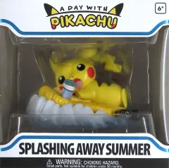 【中古】フィギュア ピカチュウ(SPLASHING AWAY SUMMER) 「ポケットモンスター」 A Day with Pikachu 海外ポケモンセンター限定