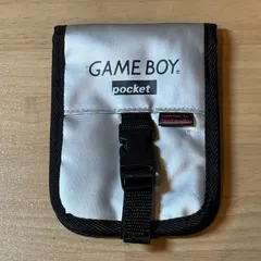 9-129【中古良品】ゲームボーイポケット専用 ポーチ シルバー