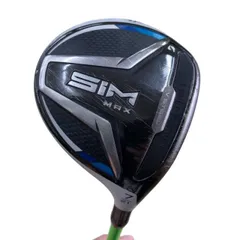 【中古】 テーラーメイド SIM MAX 7W フェアウェイウッド FW リシャフト (フレックスその他) メンズ 男性用 右利き 右用 Cランク ゴルフクラブ