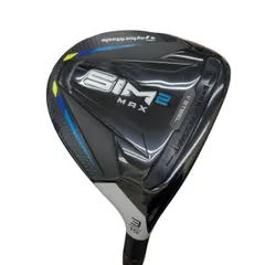 【中古】 テーラーメイド SIM2 MAX 3W フェアウェイウッド FW 純正特注シャフト (フレックスX) メンズ 男性用 右利き 右用 Bランク ゴルフクラブ