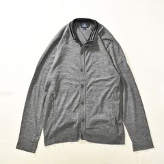 J.PRESS ジェイプレス ニット ブルゾン カーディガン セーター M グレー