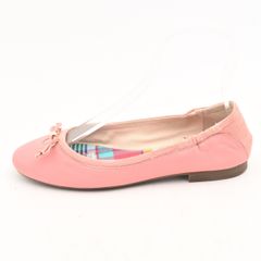 COLE HAAN(コールハーン) フラットシューズ 7 1/2 B レディース - ピンク リボン レザー