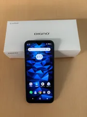 美品 DIGNO BX2 A101KC 5G 64GB ブラック 利用制限〇　 箱・付属品完備