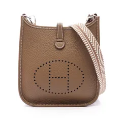 エルメス HERMES ショルダーバッグ エヴリンTPM アマゾン エトゥープ エトゥープ レザー エブリンアマゾンTPM エトゥープ レディース Used A