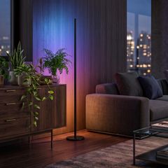 PHILIPS Hue シグネ グラデーションフロアライト 2本セット ブラック