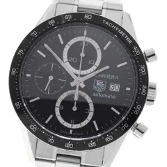タグホイヤー TAG HEUER CV2010 カレラ デイト クロノグラフ 自動巻き メンズ _969374