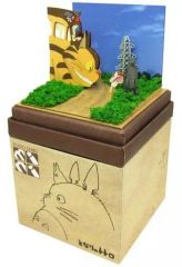 [Used] Plastic Model Kit: Studio Ghibli Mini My Neighbor Totoro - Finding Lost Mei "Miniature Art Kit Studio Ghibli Series" [MP07-90]