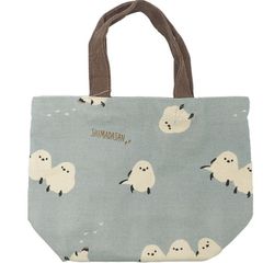 新品 マルチしまださん ランチバッグ ミニトート トートバッグ しまえなが ブルー FRIENDSHILL フレンズヒル お弁当かばん 帆布 ランチトート