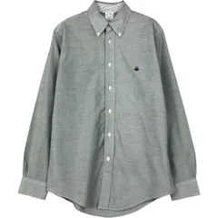 古着 ブルックスブラザーズ Brooks Brothers Est.1818 REGENT 長袖 ボタンダウンシャツ メンズM相当/eaa666543