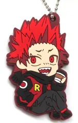 【中古】キーホルダー 切島鋭児郎 「でふぉラバ! 僕のヒーローアカデミア 休日キーホルダー」