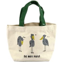新品 ハシビロサン ランチバッグ ミニトート トートバッグ ハシビロコウ FRIENDSHILL フレンズヒル お弁当かばん 帆布 ランチトート